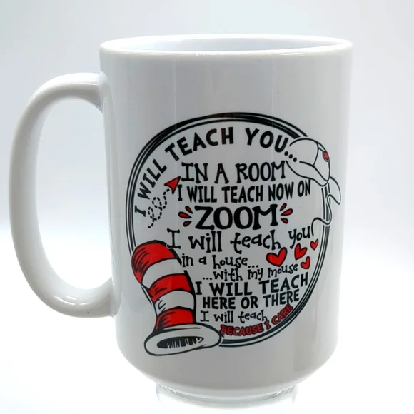 11 oz ladybug coffee mug Floral Ladybug Mug | Cute Nature Gifts